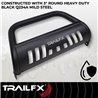 TrailFX | 3 Inch Diameter, Powder Coated, Titanium Black, Steel - Land Cruiser 2.4T 2024-2025