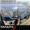 TrailFX | 1-Piece, Polished, Silver, Stainless Steel - Frontier 2.5L / 3.8L 2022-2026