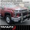 TrailFX | 1-Piece, Polished, Silver, Stainless Steel - Frontier 2.5L / 3.8L 2022-2026