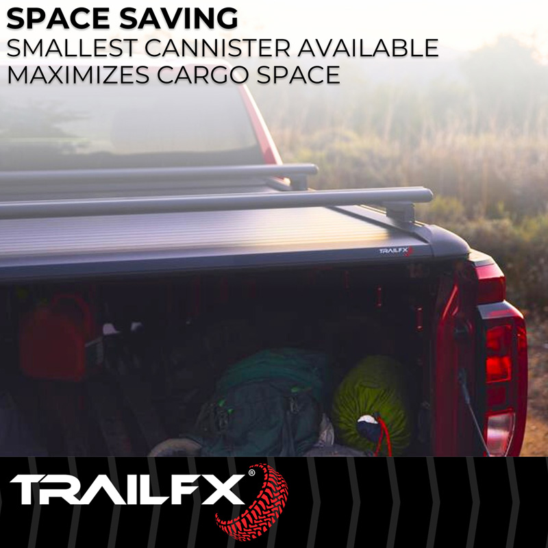TrailFX | Trail FX Tonneau Cover TFX6002, Manual Retractable,Key Lockable - Silverado / Sierra 1500 2019-2026