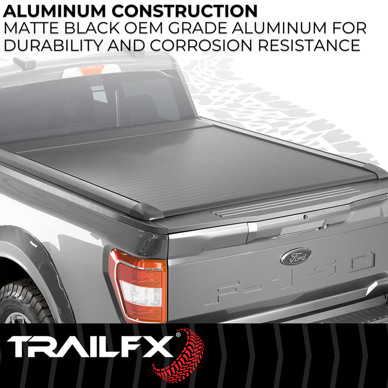 TrailFX | RC1 Retractable Tonneau Cover - F-150 2015-2026