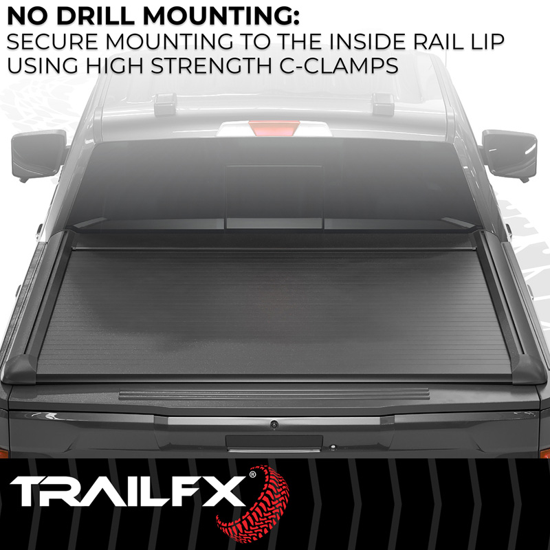 TrailFX | RC1 Retractable Tonneau Cover - F-150 2015-2026