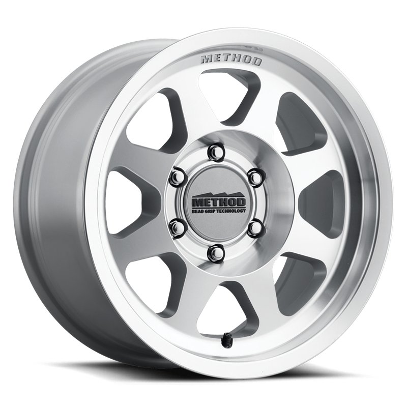 Method Race Wheels | MR701 Bead Grip 17x8.5 ET0 - MACHINED - CLEAR COAT