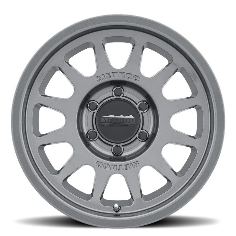 Method Race Wheels | MR703 Bead Grip 17x9 ET-12 - GLOSS TITANIUM
