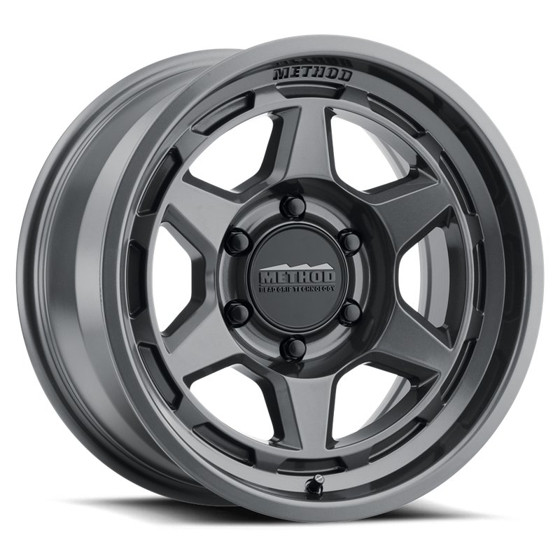 Method Race Wheels | MR708 Bead Grip 17x8.5 ET0 - GLOSS TITANIUM