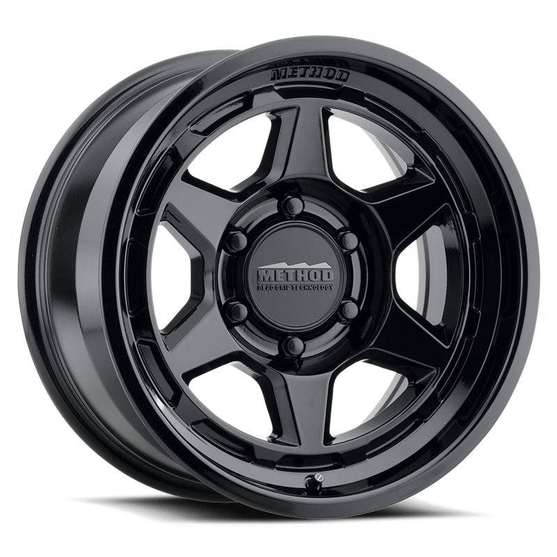 Method Race Wheels | MR708 Bead Grip 17x8.5 ET0 - GLOSS BLACK