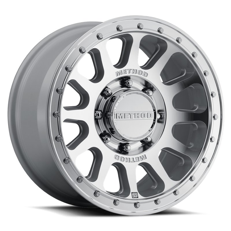 Method Race Wheels | MR709 HD Bead Grip 18x9 ET12 - MACHINED - CLEAR COAT