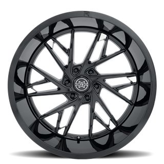 Method Race Wheels | MR801 22x12 ET-40 - GLOSS BLACK MILLED