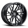 Method Race Wheels | MR801 22x12 ET-40 - GLOSS BLACK MILLED