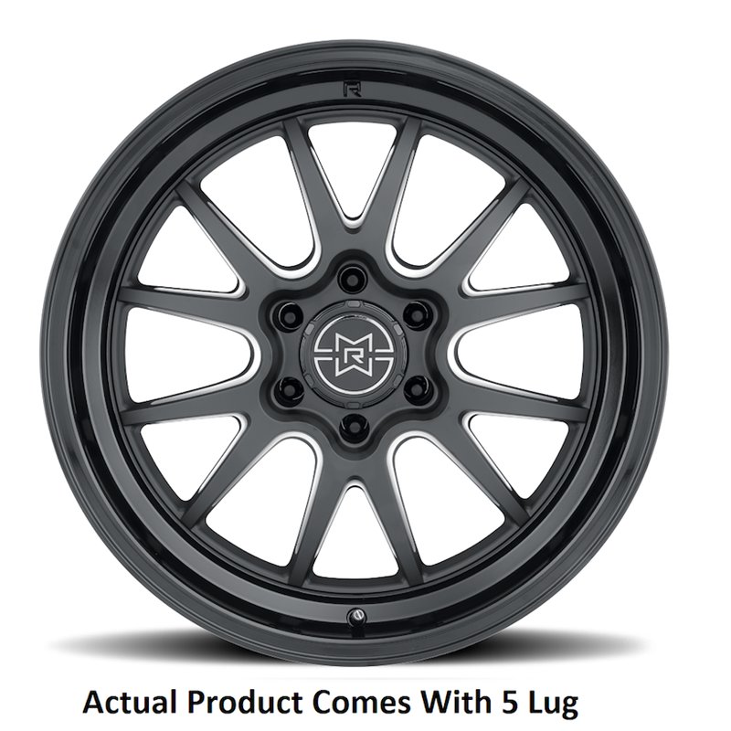 Method Race Wheels | MR802 20x10 ET-18 - DOUBLE BLACK MILLED