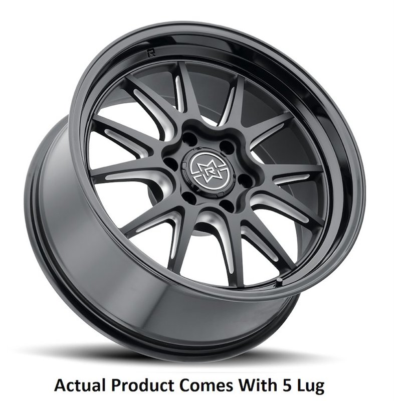 Method Race Wheels | MR802 20x10 ET-18 - DOUBLE BLACK MILLED