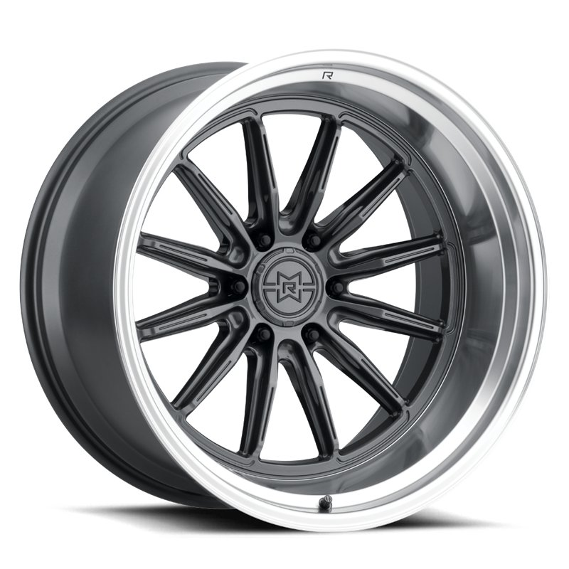 Method Race Wheels | MR803 22x12 ET-40 - GLOSS TITANIUM - MACHINED LIP