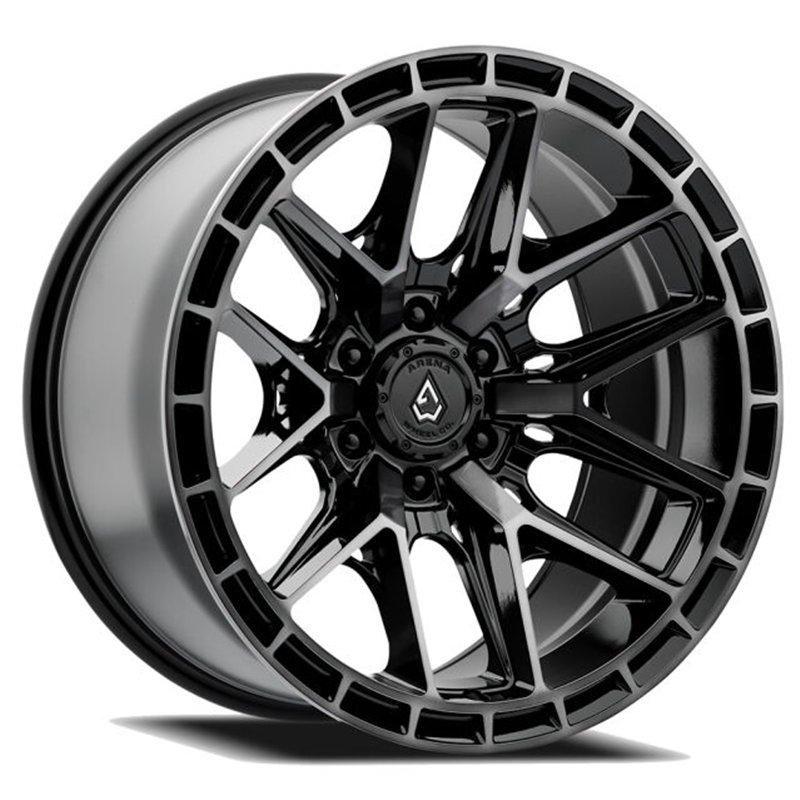 Arena | BATTLE 20x10.0 ET-18  - GLOSSY BLACK