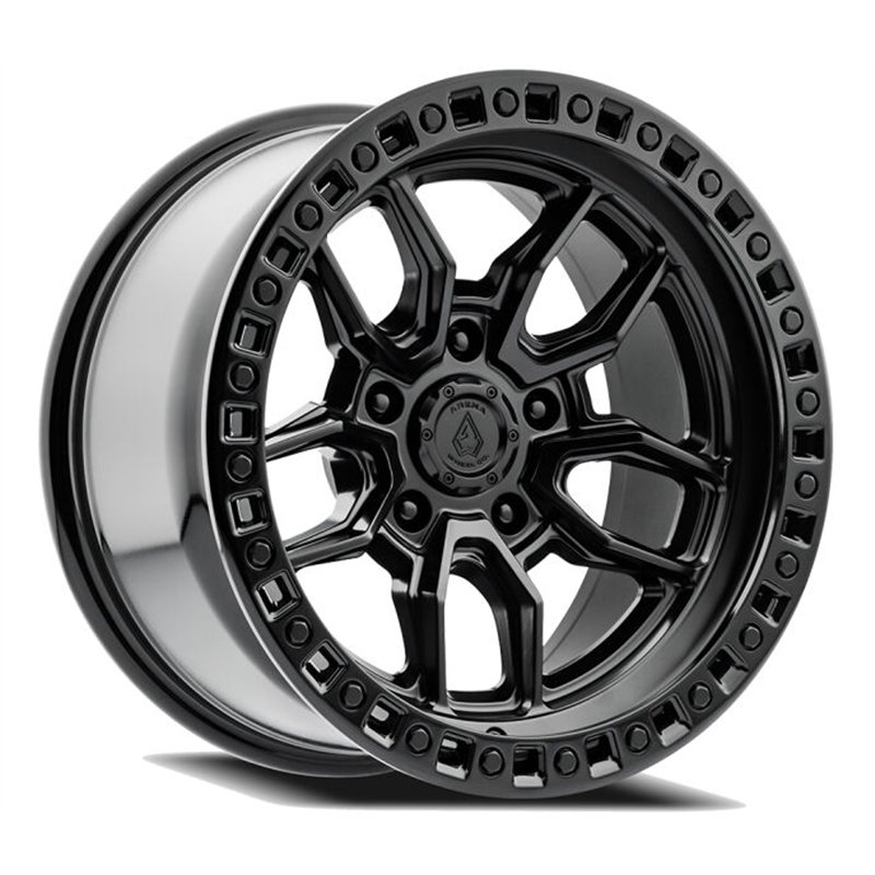 Arena | HUSTLE 17x9.0 ET0  - SATIN BLACK