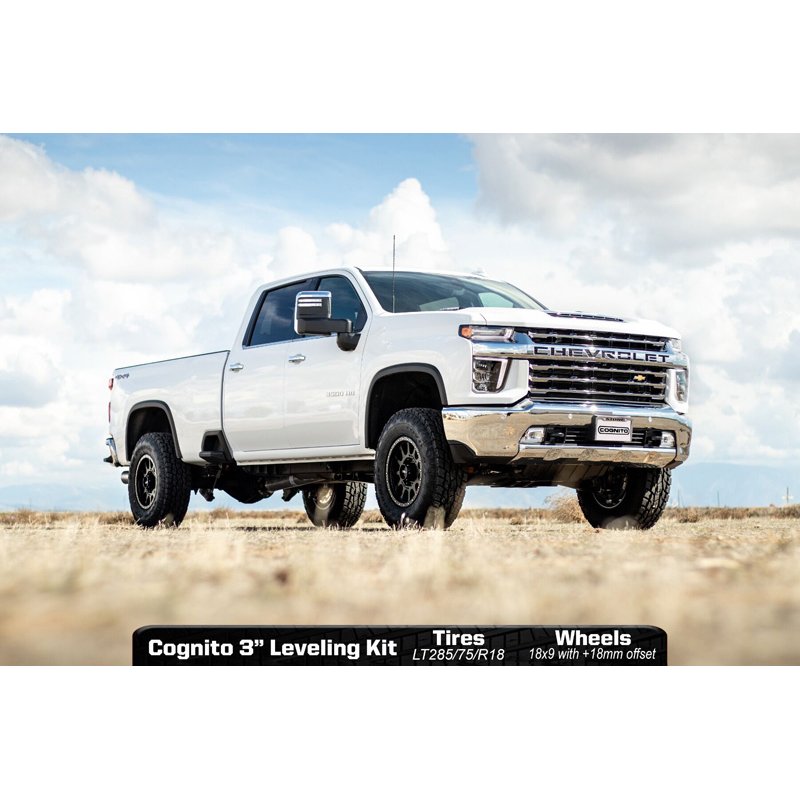 Cognito | 3" Standard Leveling Kit - Silverado / Sierra 2500 HD / 3500 HD 6.6L 2020-2025