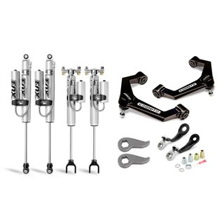 Cognito | Cognito 3" Premier Leveling Kit w/ Fox 2.0 Reservoir - Silverado / Sierra 2500 HD / 3500 HD 6.6L 2020-2025