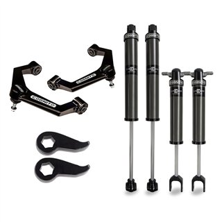 Cognito | Cognito 3" Leveling kit with 2.0 IFP shocks - Silverado / Sierra 2500 HD / 3500 HD 6.6L 2020-2025