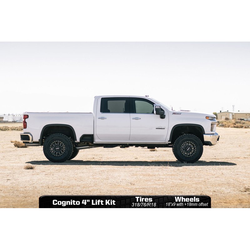 Cognito | 4” Elite Lift Kit w/ Elka 2.5 Shocks - Silverado / Sierra 2500 HD / 3500 HD 6.6L 2020-2025