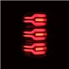 AlphaRex | LED Taillights Black Red - Ram 1500 3.0T / 3.6L 2025