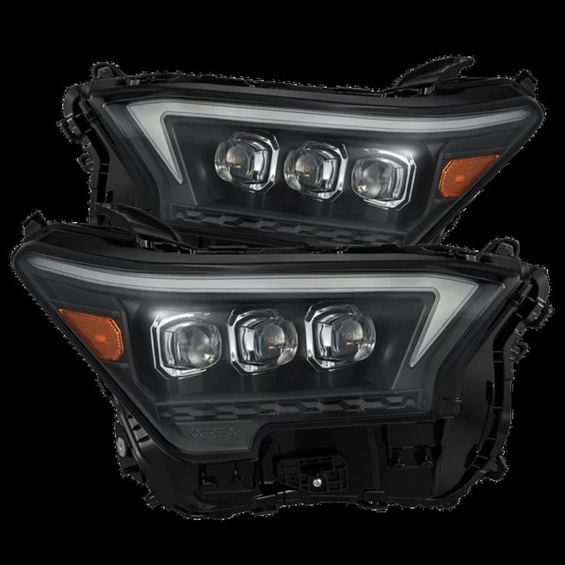 AlphaRex | Projector Headlights Black - 4Runner / Tacoma 2.4T / 4.0L 2024-2025