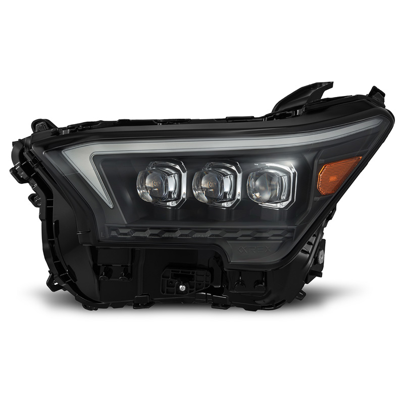 AlphaRex | Projector Headlights Black - 4Runner / Tacoma 2.4T / 4.0L 2024-2025