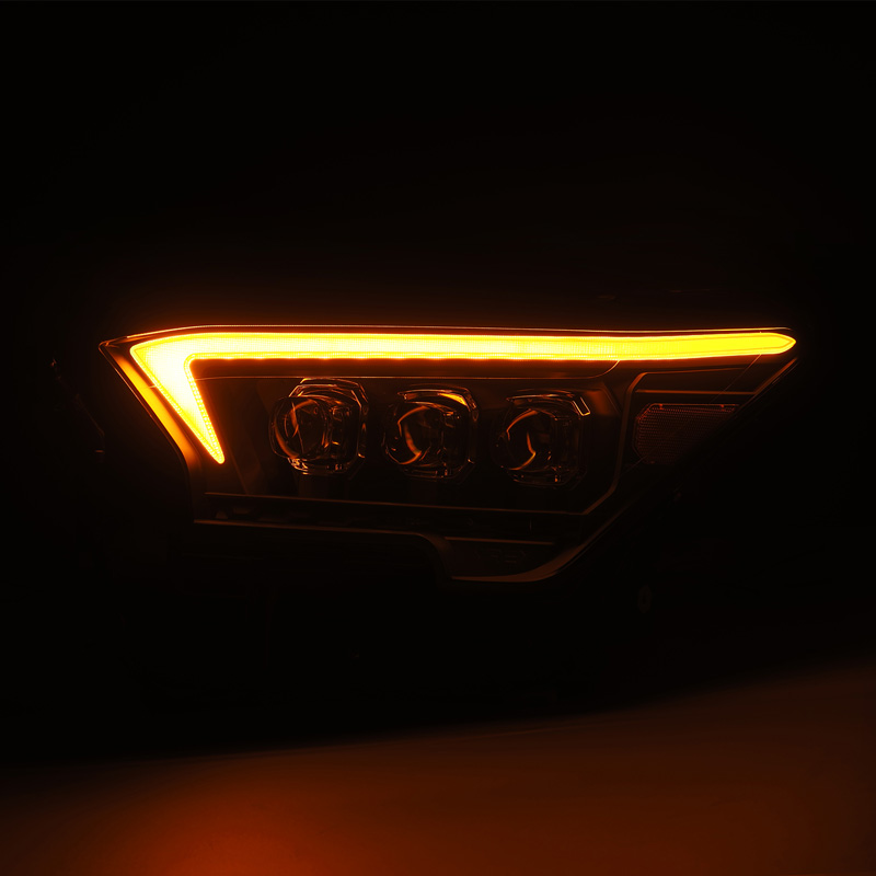 AlphaRex | Projector Headlights Black - 4Runner / Tacoma 2.4T / 4.0L 2024-2025