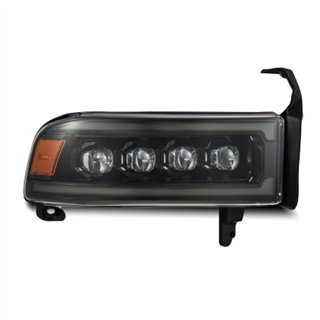 AlphaRex | Projector Headlights Alpha-Black - Ram 1500 / 2500 / 3500 2000-2002