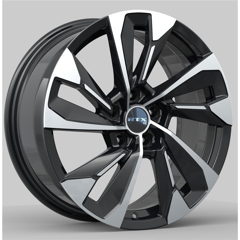 RTX | MZ03 17x7.0 ET40 - Gloss Black Machined