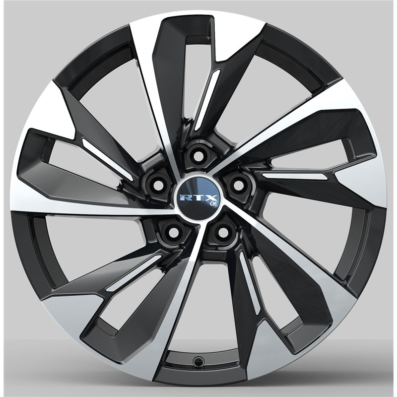 RTX | MZ03 18x7.5 ET40 - Gloss Black Machined
