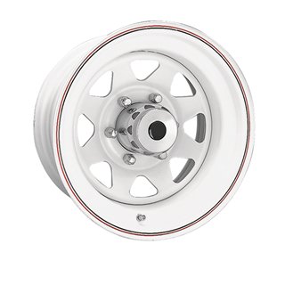 Ceco | 8-Spoke 15x7.0 ET-6 - White