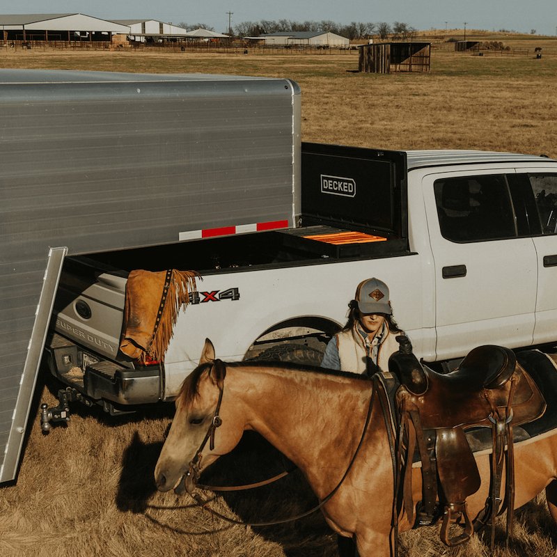 DECKED | Truck Tool Box for Full-Size - Black