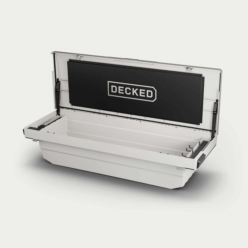 DECKED | Truck Tool Box for Full-Size - White