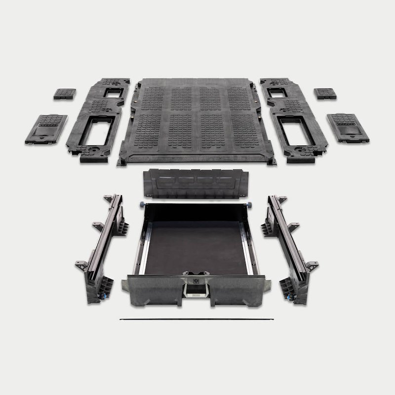 DECKED | Drawer System - 5' 1" bed - Payload - 1000 lbs. - Tacoma 2.4T 2024-2026