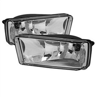 SPYDER | OEM Fog Lights wo/switch - Clear - Chevrolet 2007-2014