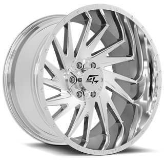GT OFFROAD | TOMAHAWK 24x14 ET-76 - Chrome