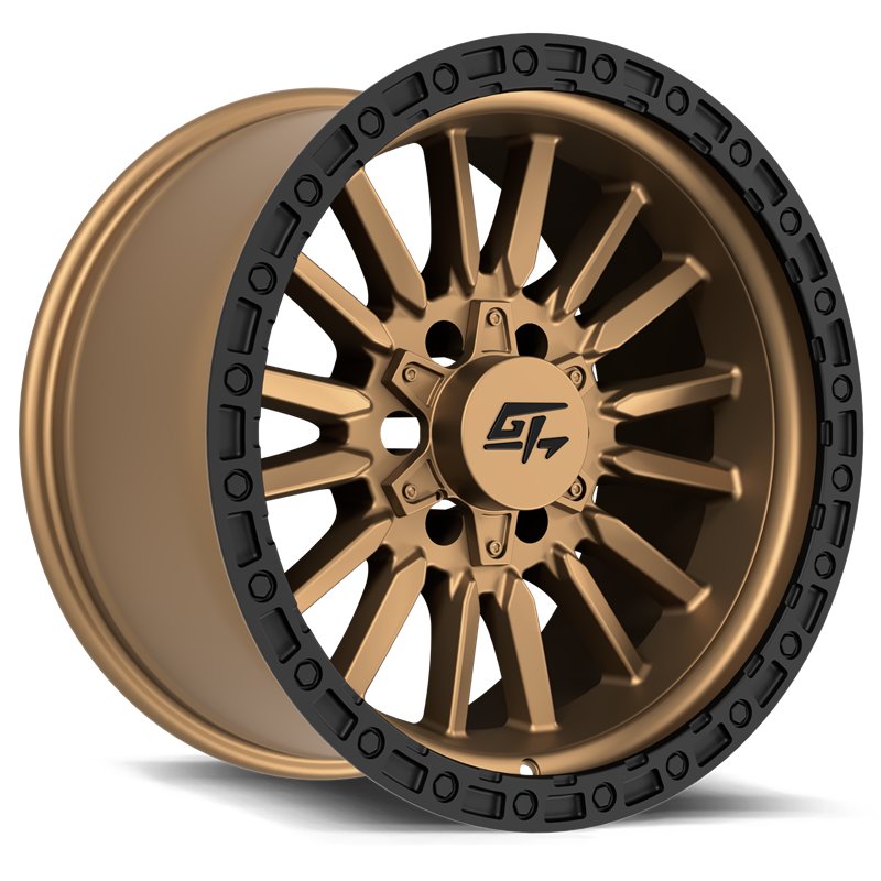 GT OFFROAD | CHAMBER 17x9 ET12 - Matte Bronze Centre / Black Lip