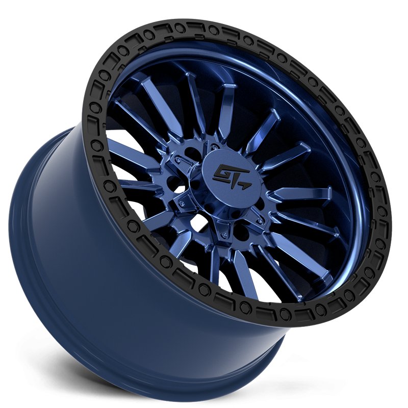GT OFFROAD | CHAMBER 18x10 ET-18 - Black Ring / Midnight Blue Centre