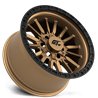 GT OFFROAD | CHAMBER 20x10 ET-18 - Black Ring / Matte Bronze Centre