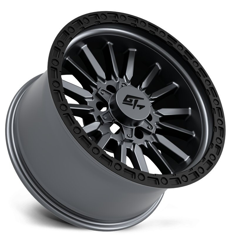 GT OFFROAD | CHAMBER 20x10 ET-18 - Black Ring / Matte Gunmetal Centre