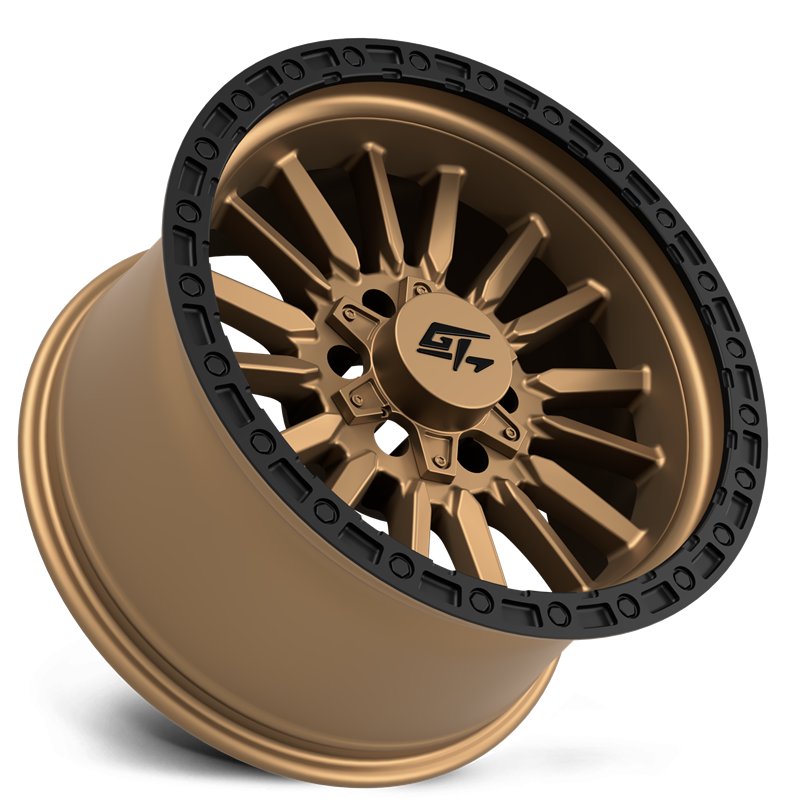 GT OFFROAD | CHAMBER 18x10 ET-18 - Black Ring / Matte Bronze Centre