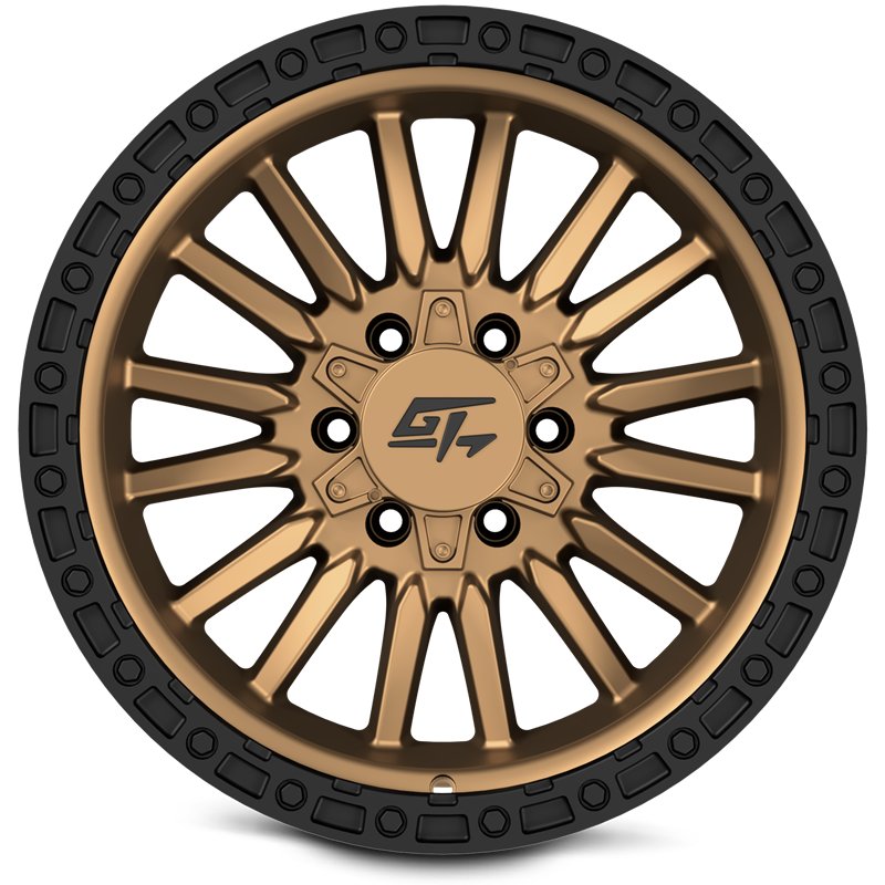 GT OFFROAD | CHAMBER 17x10 ET-18 - Black Ring / Matte Bronze Centre