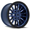 GT OFFROAD | CHAMBER 17x10 ET-18 - Black Ring / Midnight Blue Centre