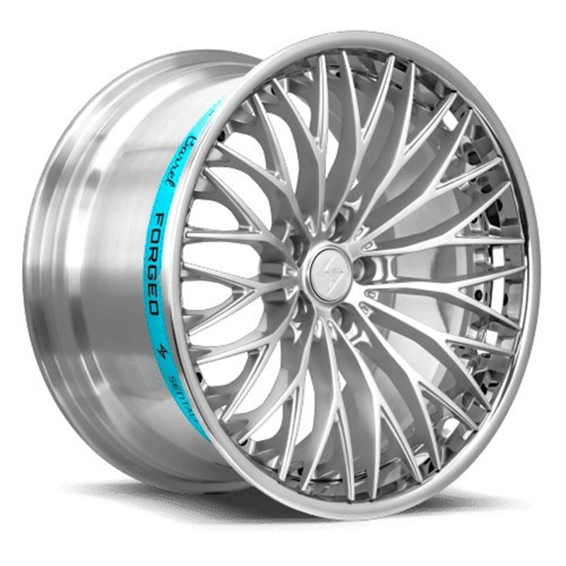 SENTALI BARREL | SB1 22x10.5 ET25 - Polished Lip / Hyper Silver Centre