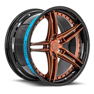 SENTALI BARREL | SB3 22x9.5 ET35 - Gloss Black Lip / Gloss Bronze Centre