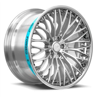 SENTALI BARREL | SB1 22x9.5 ET15 - Polished Lip / Hyper Silver Centre