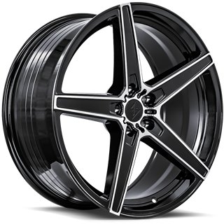 SENTALI STREET | SS4 20x9 ET35 - Gloss Black Machined