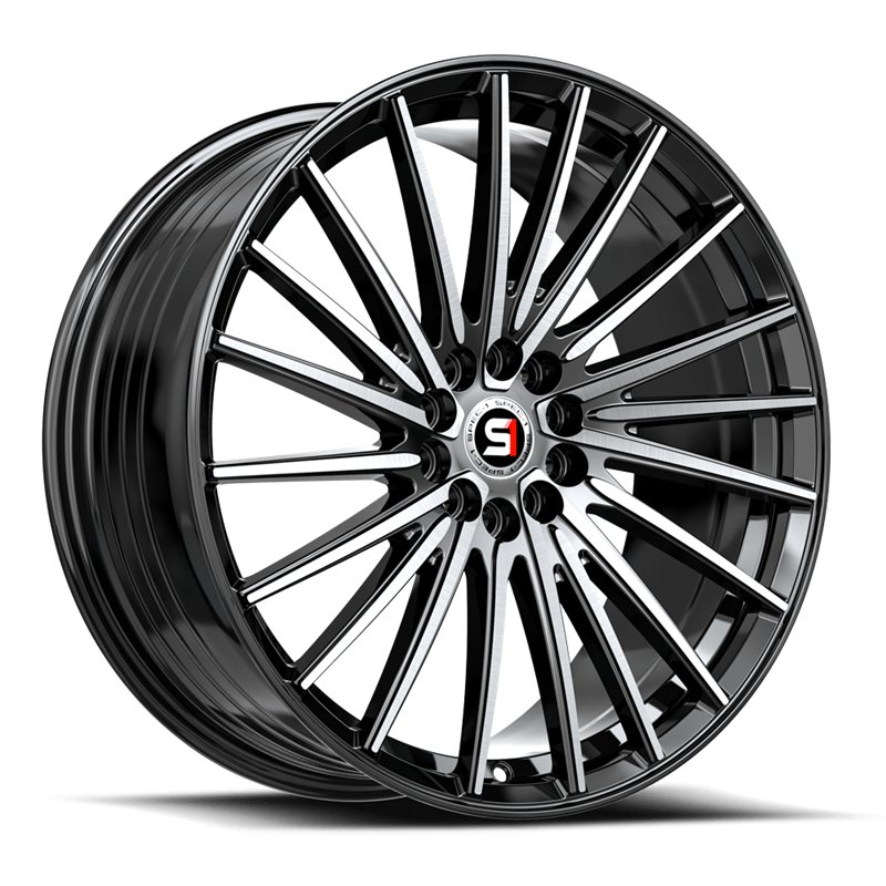 SPEC-1 RACING | SP-68 17x7.5 ET42 - Gloss Black Machined
