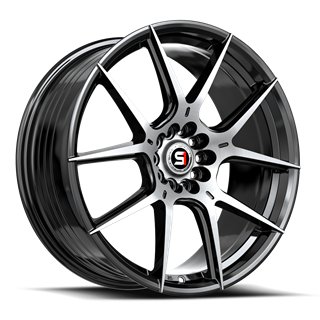 SPEC-1 RACING | SP-71 20x8.5 ET38 - Gloss Black Machined