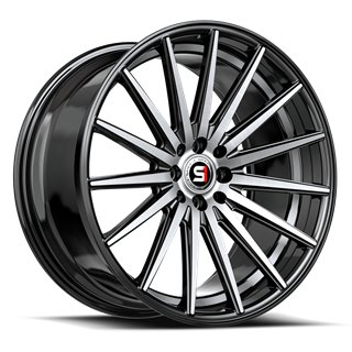 SPEC-1 RACING | SP-69 18x8 ET38 - Gloss Black Machined / Undercut