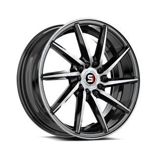 SPEC-1 RACING | SP-74 16x6 ET35 - Gloss Black & Machined